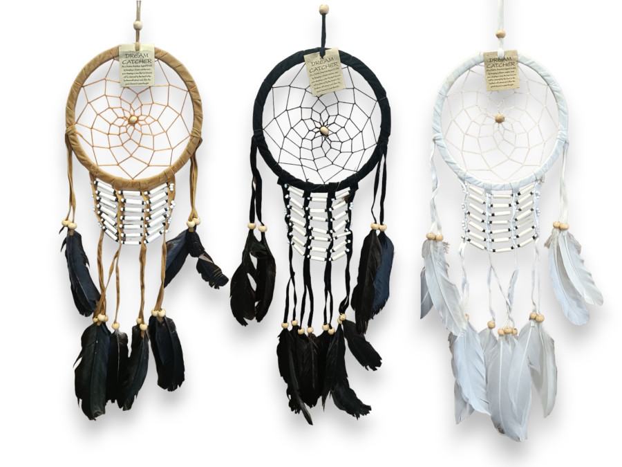 ATRAPSUEÑOS HUESO TRIBU 16cm