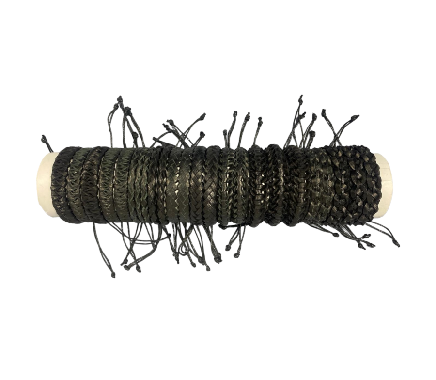 P.MA-2333 CUERO SOLO NEGRO tubo 24 unid.