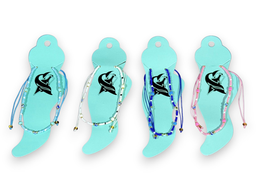 Y.T.MA-26301 OJO TURCO+BEADS 4 colors pack 12