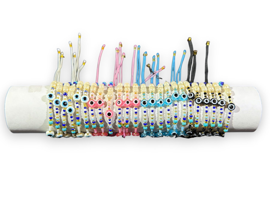 Y.P.MA-26126 BEADS+PERLA+ESTRELLA 4 colors pack 12