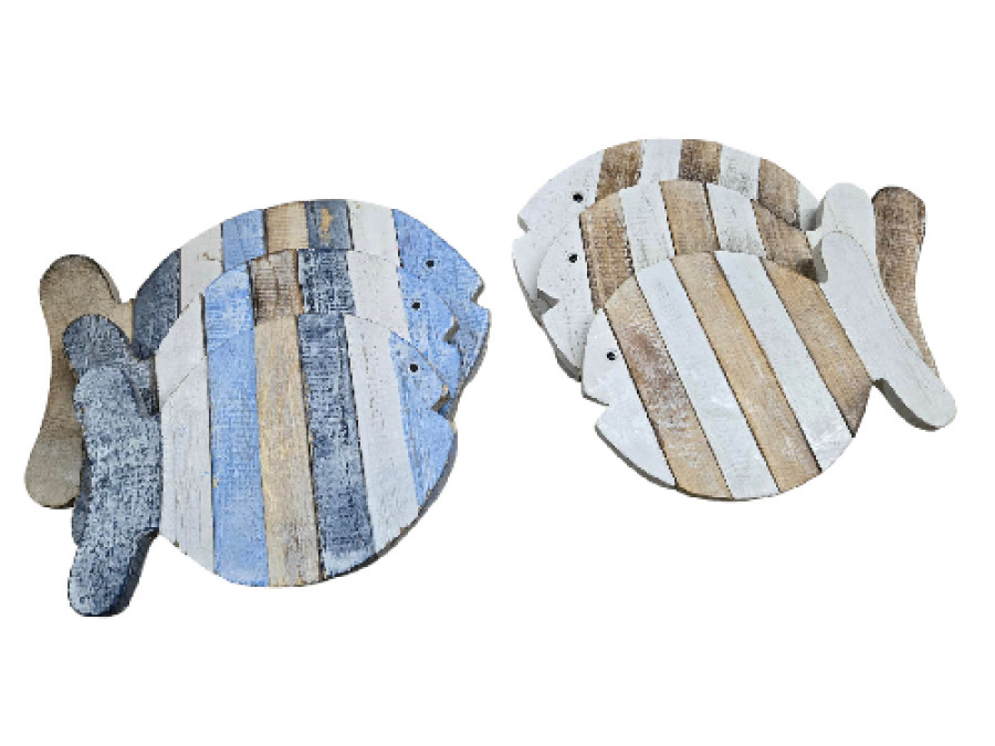 SET DE 3 PECES MADERA 25/30/35cm