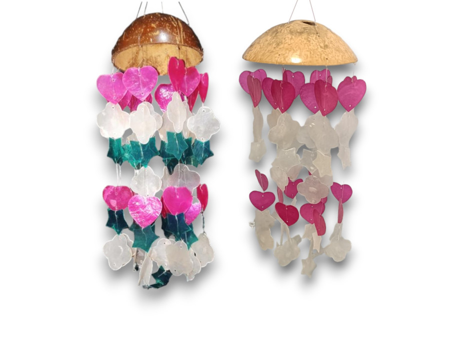 MOVIL CORAZON ESTRELLA FLOR 11x30cm