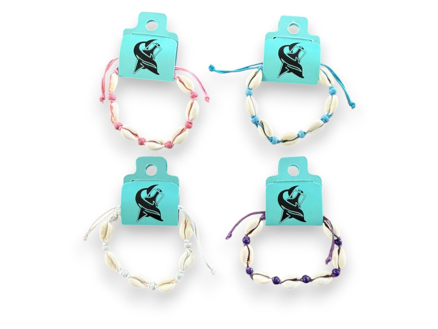 P.MA-26114 SHELLS+BEADS 4 colors pack 12