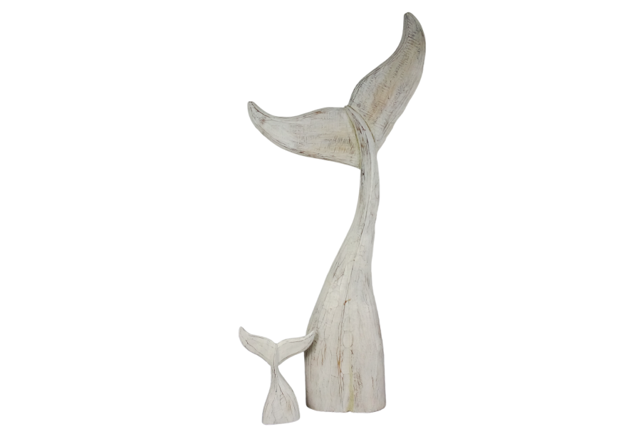 COLA BALLENA BLANCA 150cm