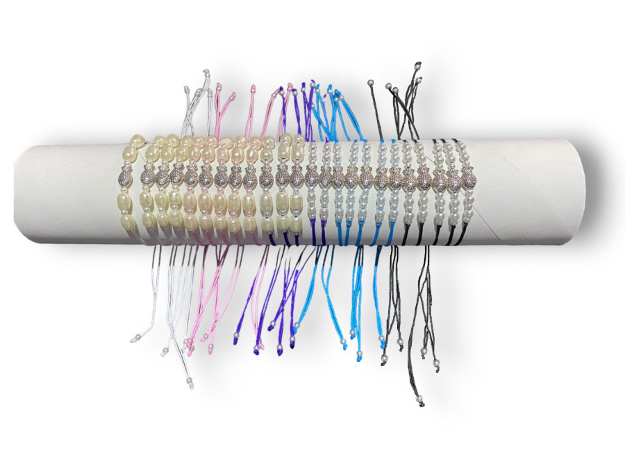 P.MA-24069 HILO PEZ PERLA 5 colors tubo 24