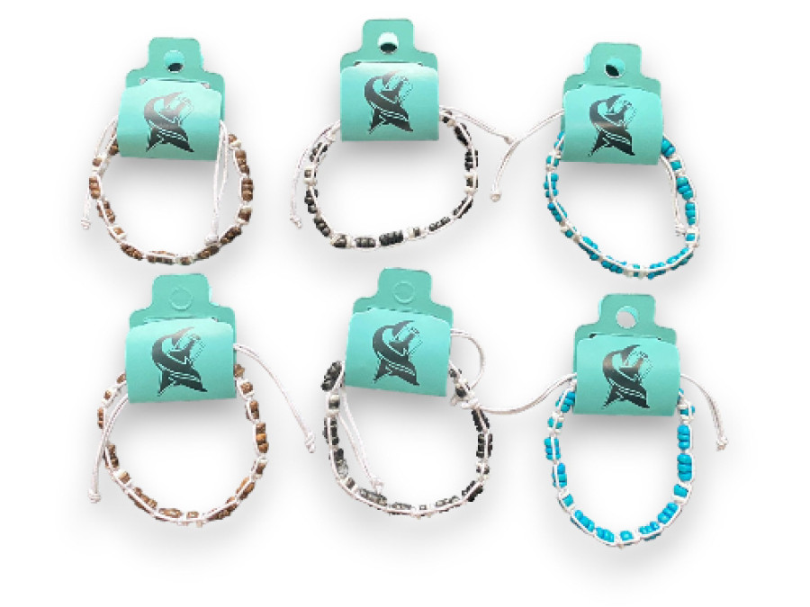 P.CA-24012 COCO CONTORNO TURQ/NEGRO/ NAT pack 12