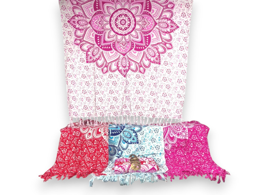 PAREO MANDALAS 4 COLORES Pack 8