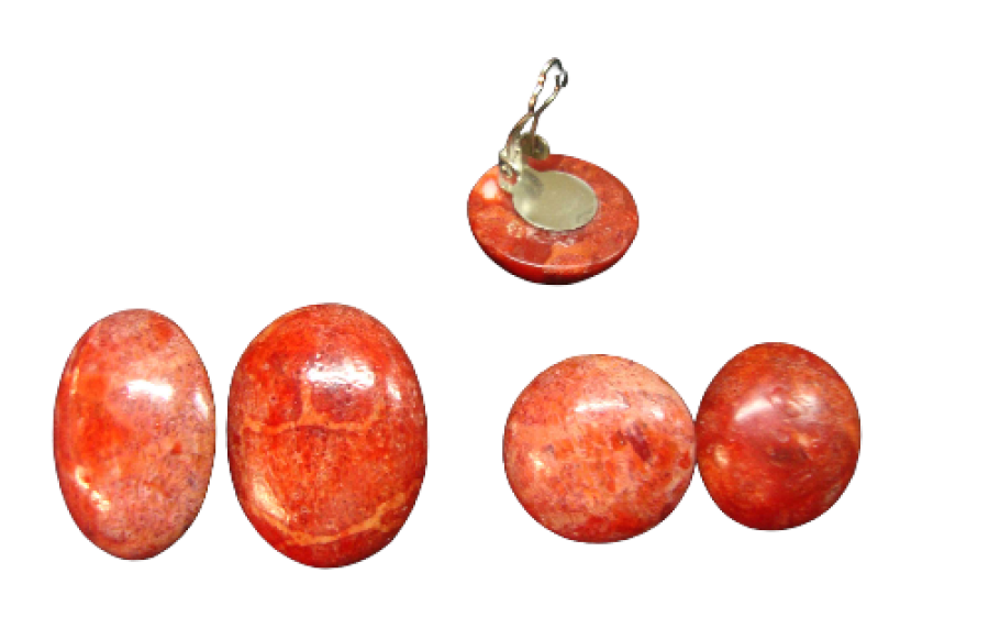 Pte.APPLE CLIP RED/OVAL 25mm