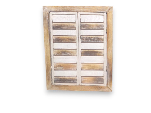 ESPEJO VENTANA BLANCO 50x40cm