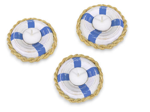 PORTAVELA FLOTADOR 10cm pack 3