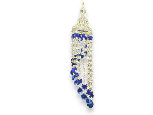 L.CARACOL STARWAY FLOR AZUL CLARO 12cm