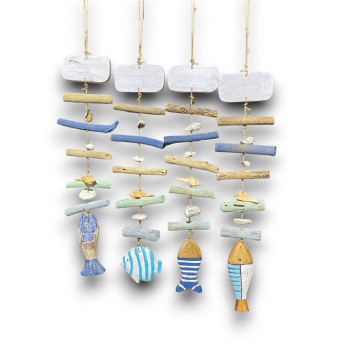 DECO PLACA PEZ 60cm 4 modelos pack 12