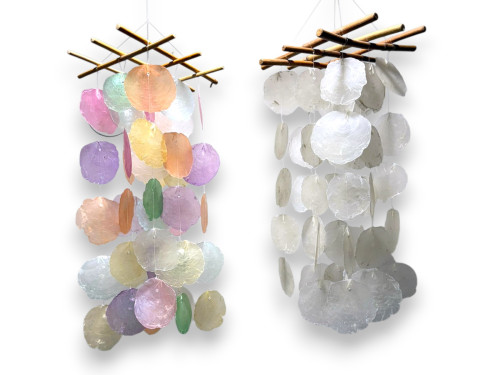 MOVIL CAPIZ REJA  40cm 2 COLORES