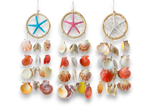 MOVIL ATRAPASUEÑOS DEDOS 50cm 3 colors pack 6