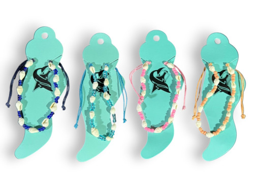 Y.T.MA-26316 SHELL BCLA+BEADS BRILLANTES 4 colors pack 12