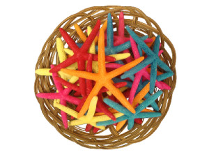 BOLSA DEDOS MULTICOLOR 08-10 cm (bolsa 25 und)